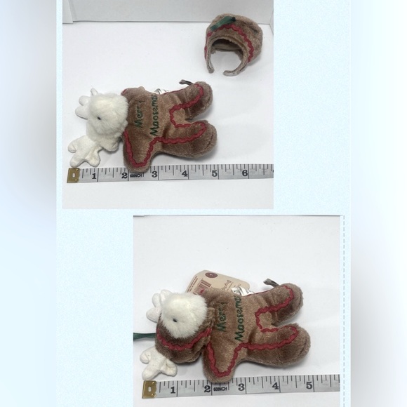 NWT Boyds Bears Mini Merry Moosemas disguised as ginger bread approx 5” - Picture 8 of 12